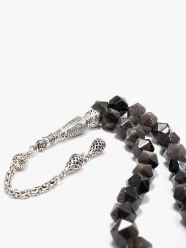 Obsidian gray Rosary ROS246GY