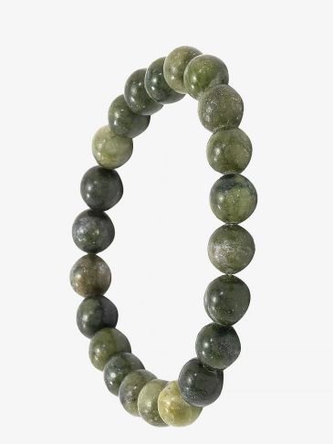 Jade green stone hand bracelet BRA072GN