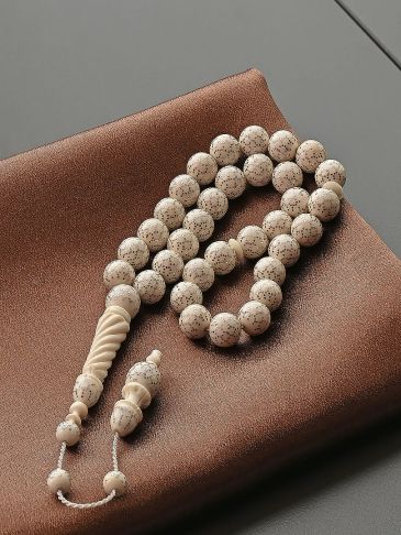IVORY WHITE ROSARY ROS5227WH